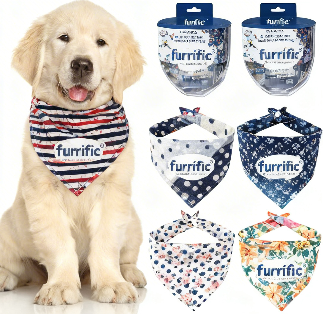 furrific® Mealtime Armor: Mess-Busting Waterproof Dog Bib for Slobbery Pups, Food-Fight Champions & All Messy Canine Companions (S-XL)