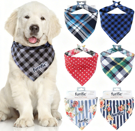 furrific® The Slobber & Food Fortress Dog Bib - Waterproof Mealtime Shield for Messy Pup Chefs & Slobbery Sidekicks