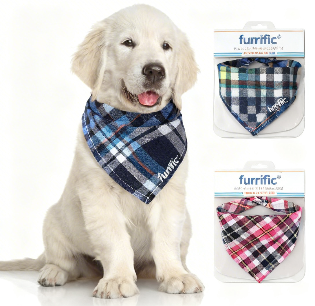 furrific® Slobber Shield Dog Bib - Mess-Busting Mealtime Cape for Drooly Pups & Food-Loving Dogs!